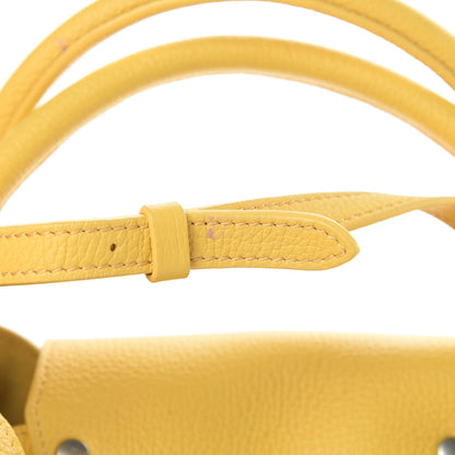 Celine Supple Grained Calfskin Small Long Strap Big Bag Sunflower 17 of 17