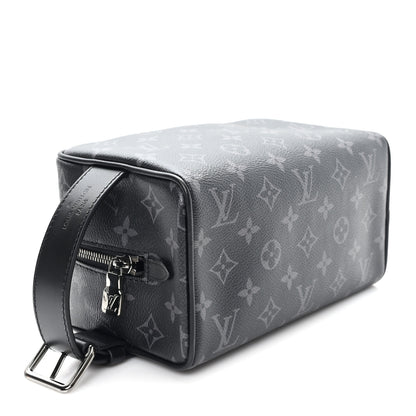 Louis Vuitton Monogram Eclipse Dopp Kit Toilet Pouch 4 of 6