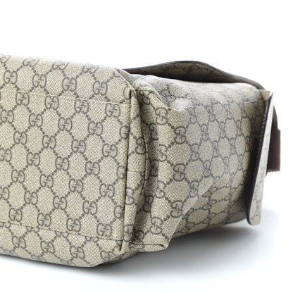 Gucci GG Plus Monogram Messenger Diaper Bag Dark Brown 7 of 11