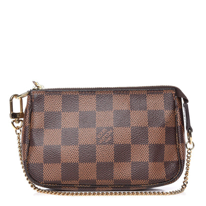 Louis Vuitton Damier Ebene Mini Pochette Accessories 1 of 9
