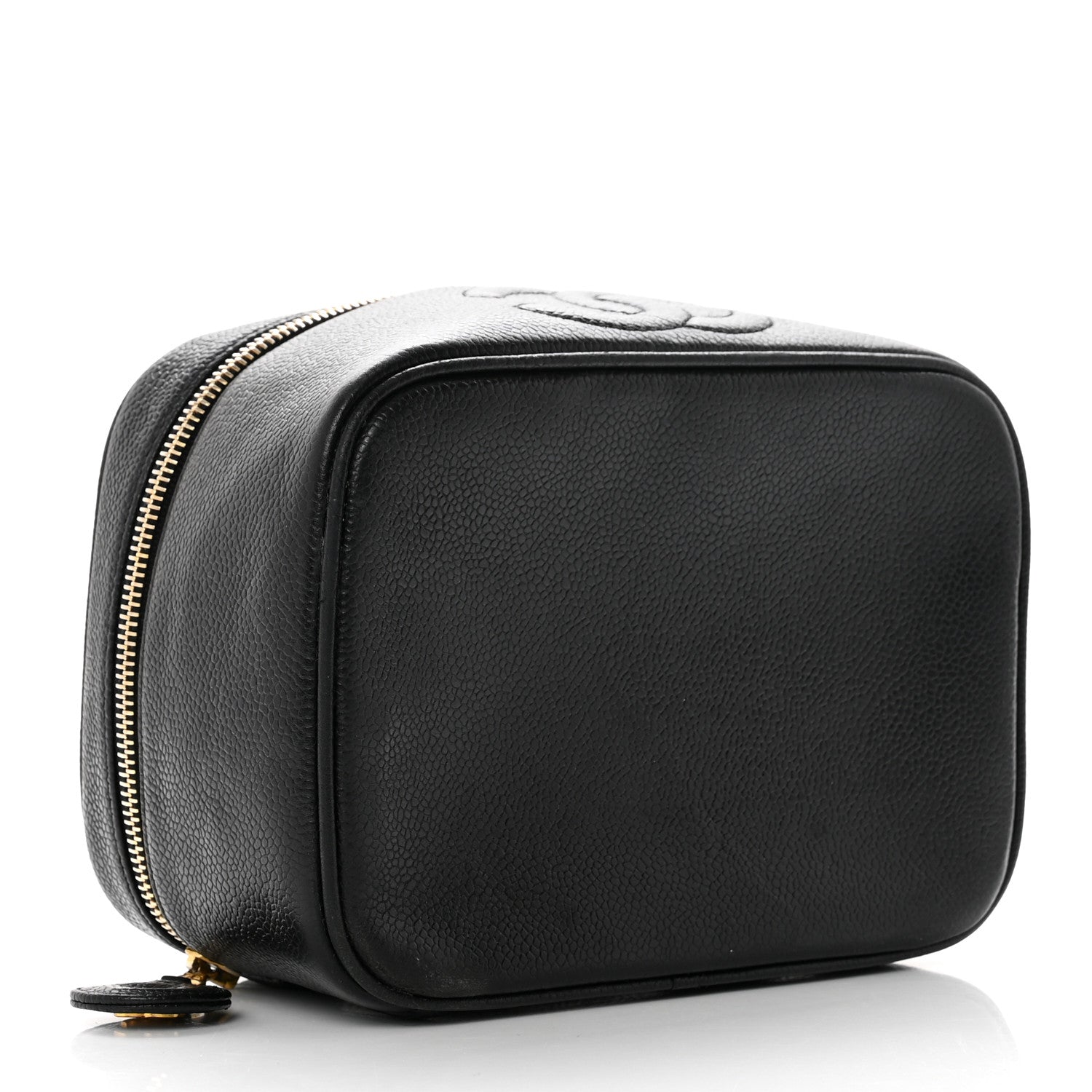 Chanel Caviar Vanity Cosmetic Case Black 3 of 6