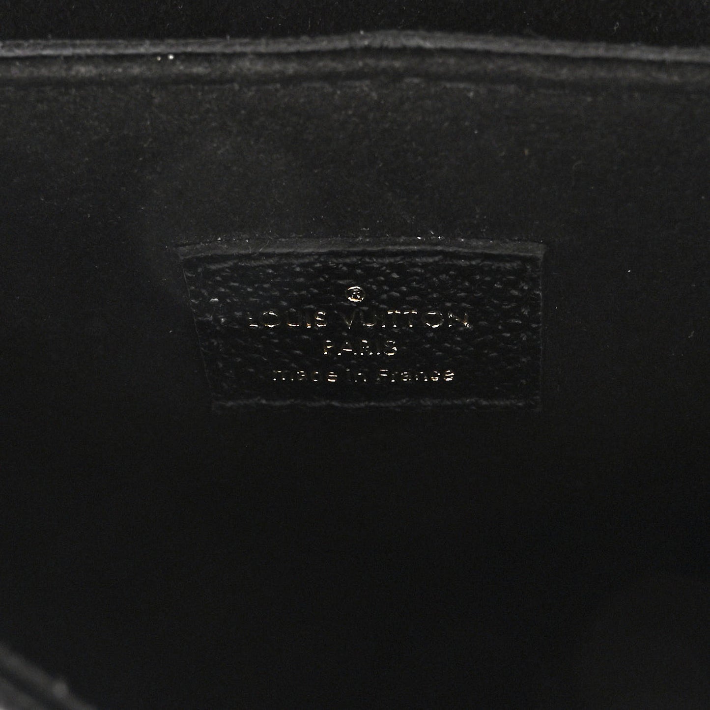 Empreinte Monogram Giant Tiny Backpack Black