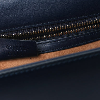 Gucci Calfskin Small Sylvie Shoulder Bag Blue Agata 7 of 13