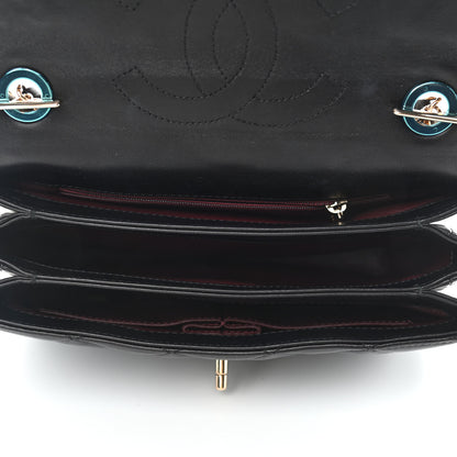 Chanel Lambskin Quilted Small Trendy CC Dual Handle Flap Bag Black 5 of 11