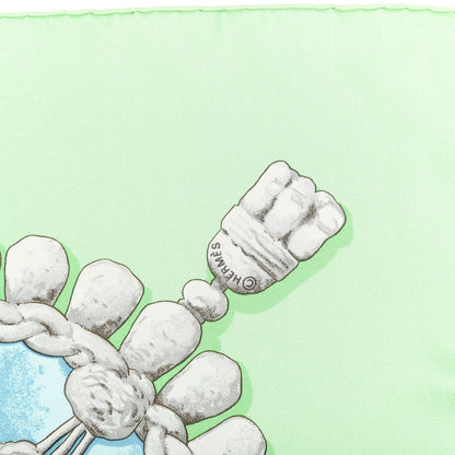 Hermes Silk Plaza De Toros Scarf 90 5 of 5