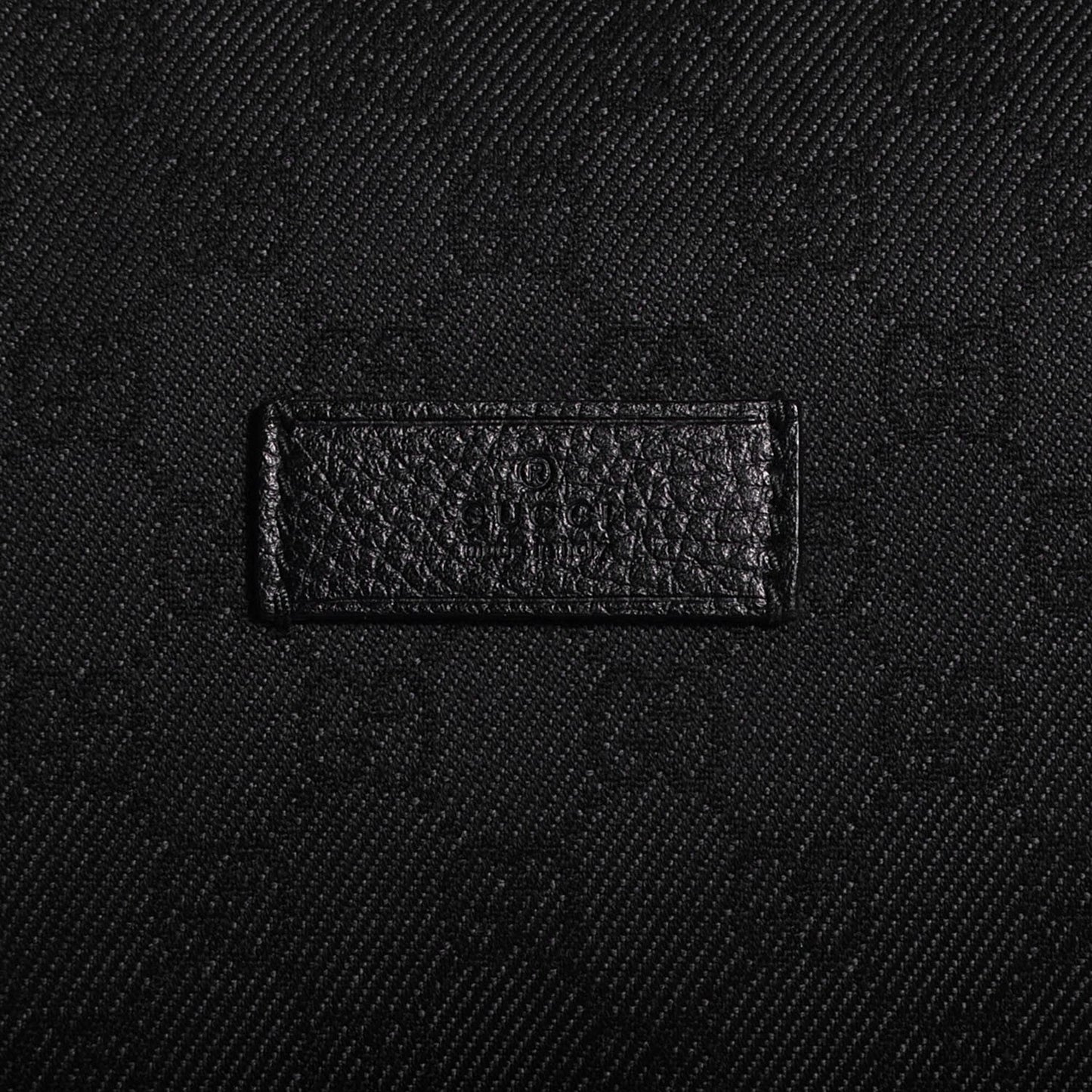 Denim Monogram Duffle Black