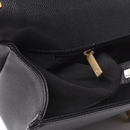 Chanel Caviar Quilted New Medium Boy Flap Black 8 of 9