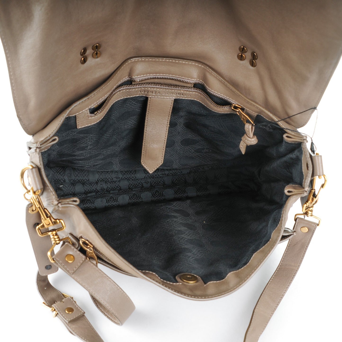 Lambskin Large PS1 Satchel Smoke