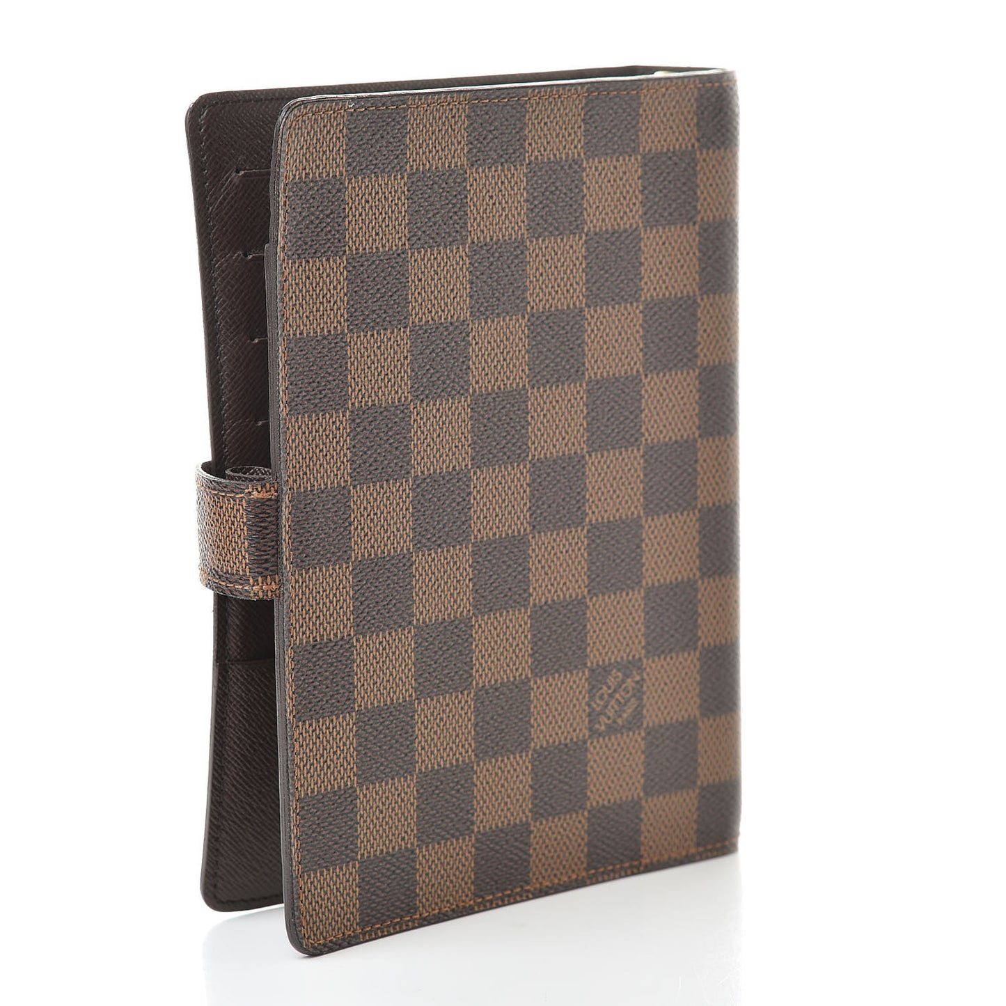 Damier Ebene Medium Ring Agenda Cover