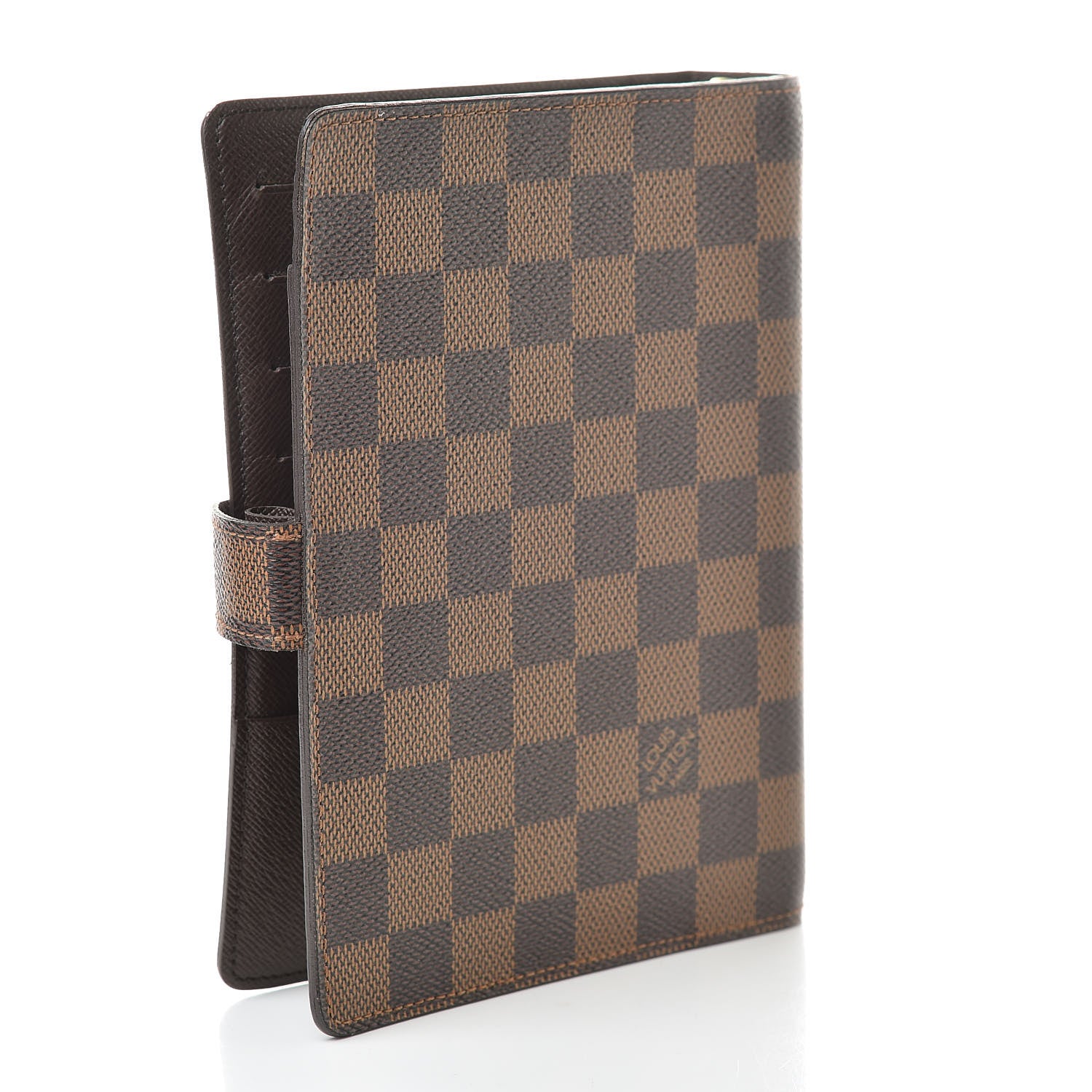 Louis Vuitton Damier Ebene Medium Ring Agenda Cover 3 of 9
