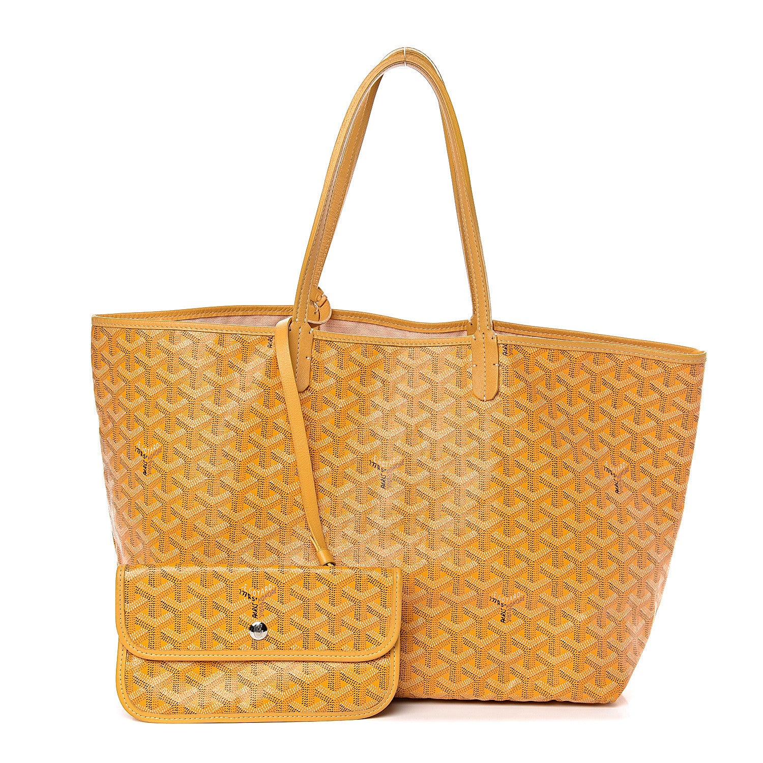 Goyard Goyardine Saint Louis PM Yellow 1 of 17
