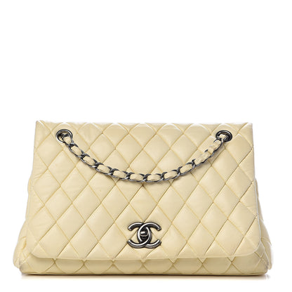 Chanel Lambskin Large New Bubble Flap Ivory 1 of 15