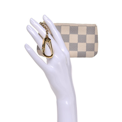 Louis Vuitton Damier Azur Key Pouch 2 of 7