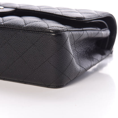 Chanel Caviar Quilted Medium Double Flap Black 9 of 13