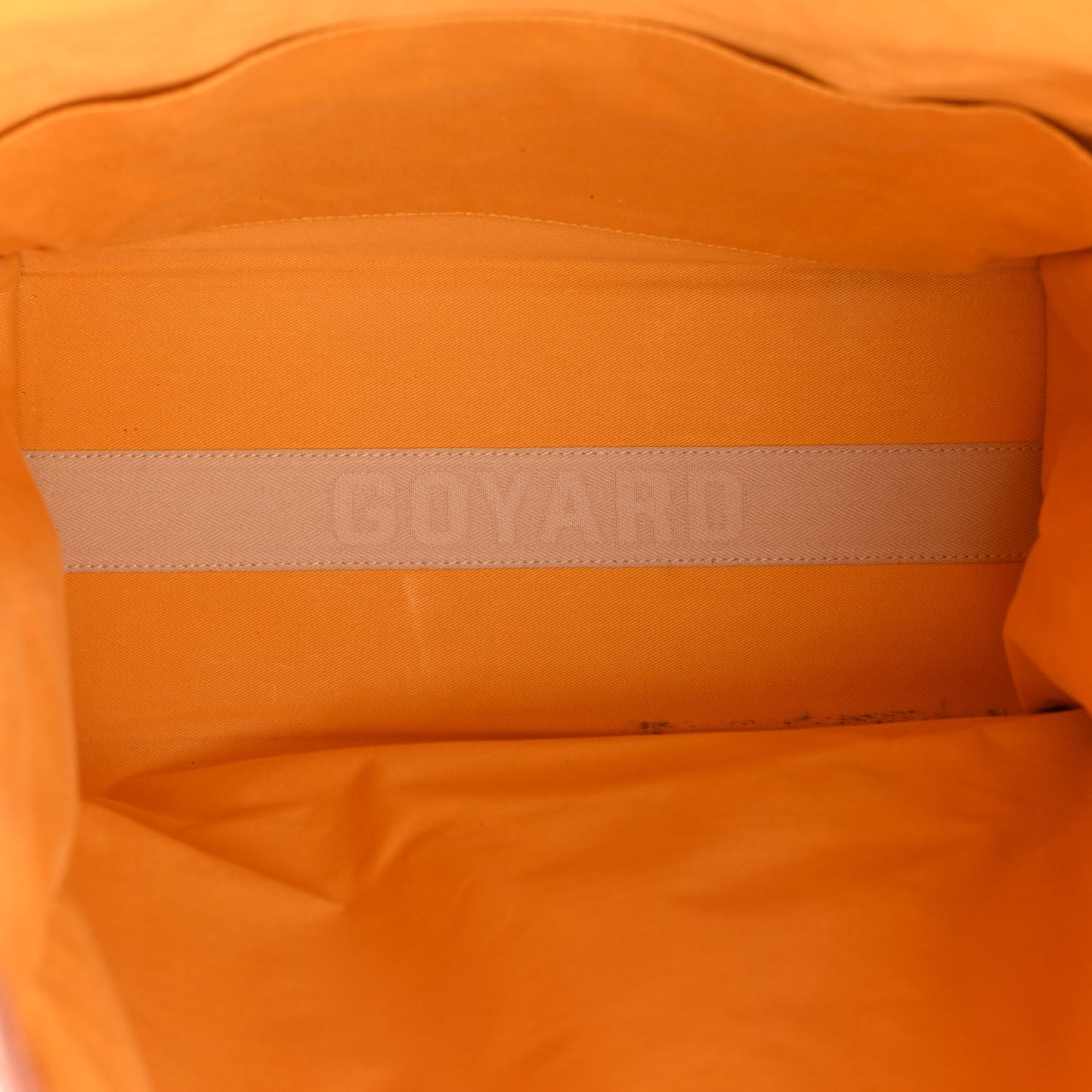 Goyardine Saint Leger Soft Briefcase Backpack Black Gold