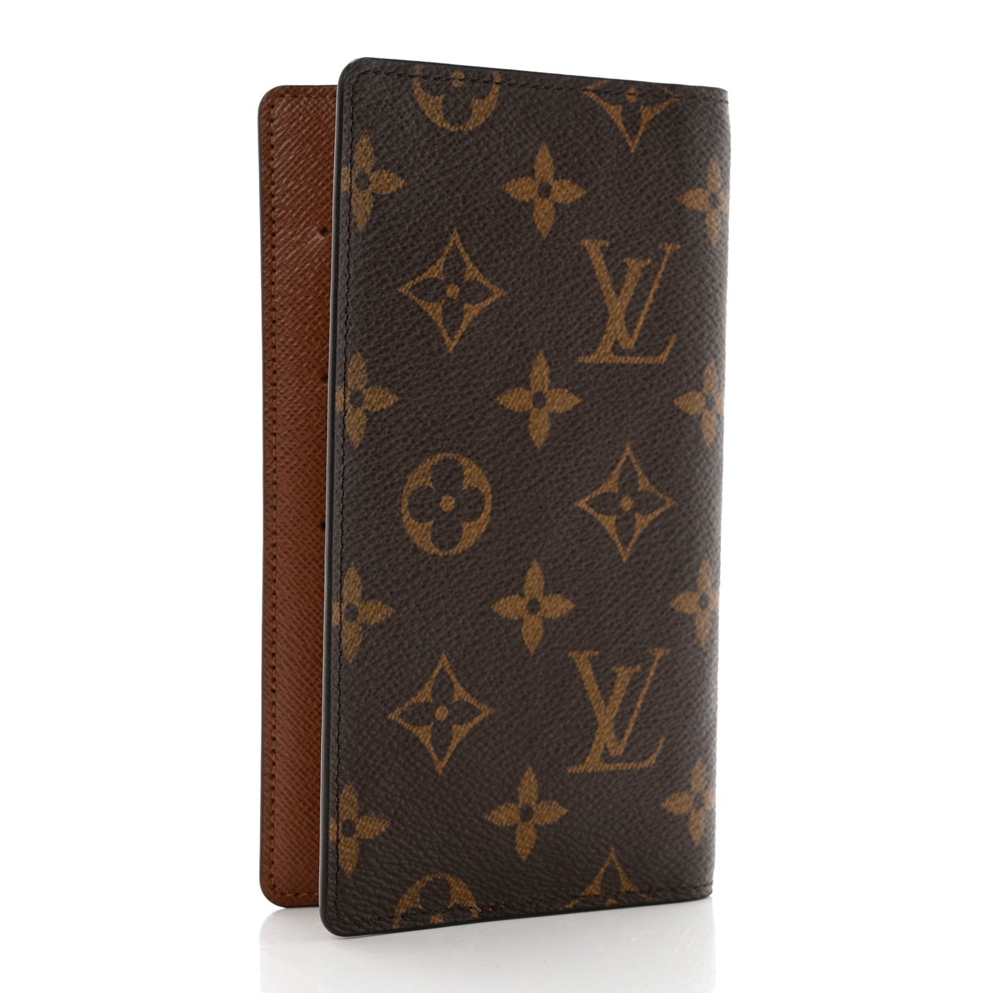 Monogram Checkbook Holder Case Wallet