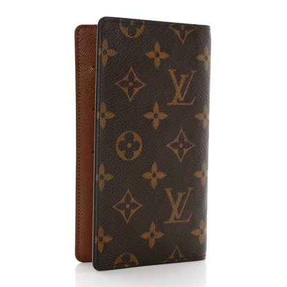 Louis Vuitton Monogram Checkbook Holder Case Wallet 3 of 7