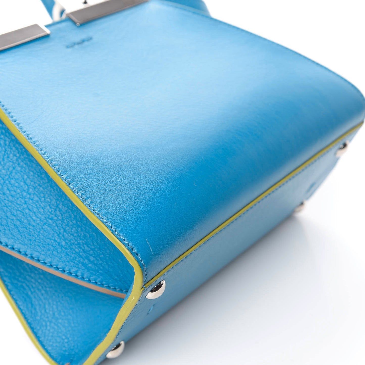 Vitello Dolce Mini 3jours Tote Blue Royal