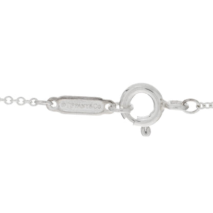 Tiffany Sterling Silver 1837 Interlocking Circles Pendant Necklace 4 of 4