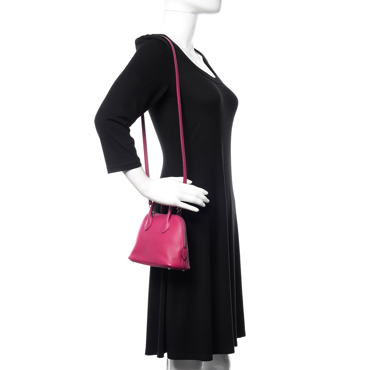 Hermes Evercolor Mini 1923 Bolide Rose Pourpre 2 of 9