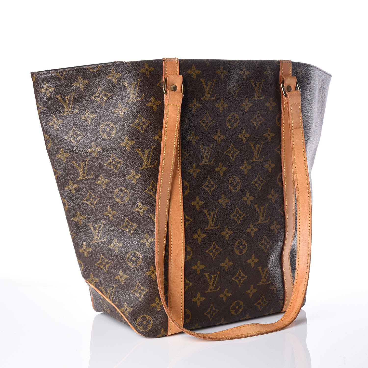 Louis Vuitton Monogram Sac Shopping Tote 2 of 9