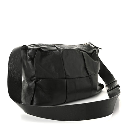 Bottega Veneta Paper Calfskin Maxi Intreccio Medium Arco Camera Bag Camping 3 of 9