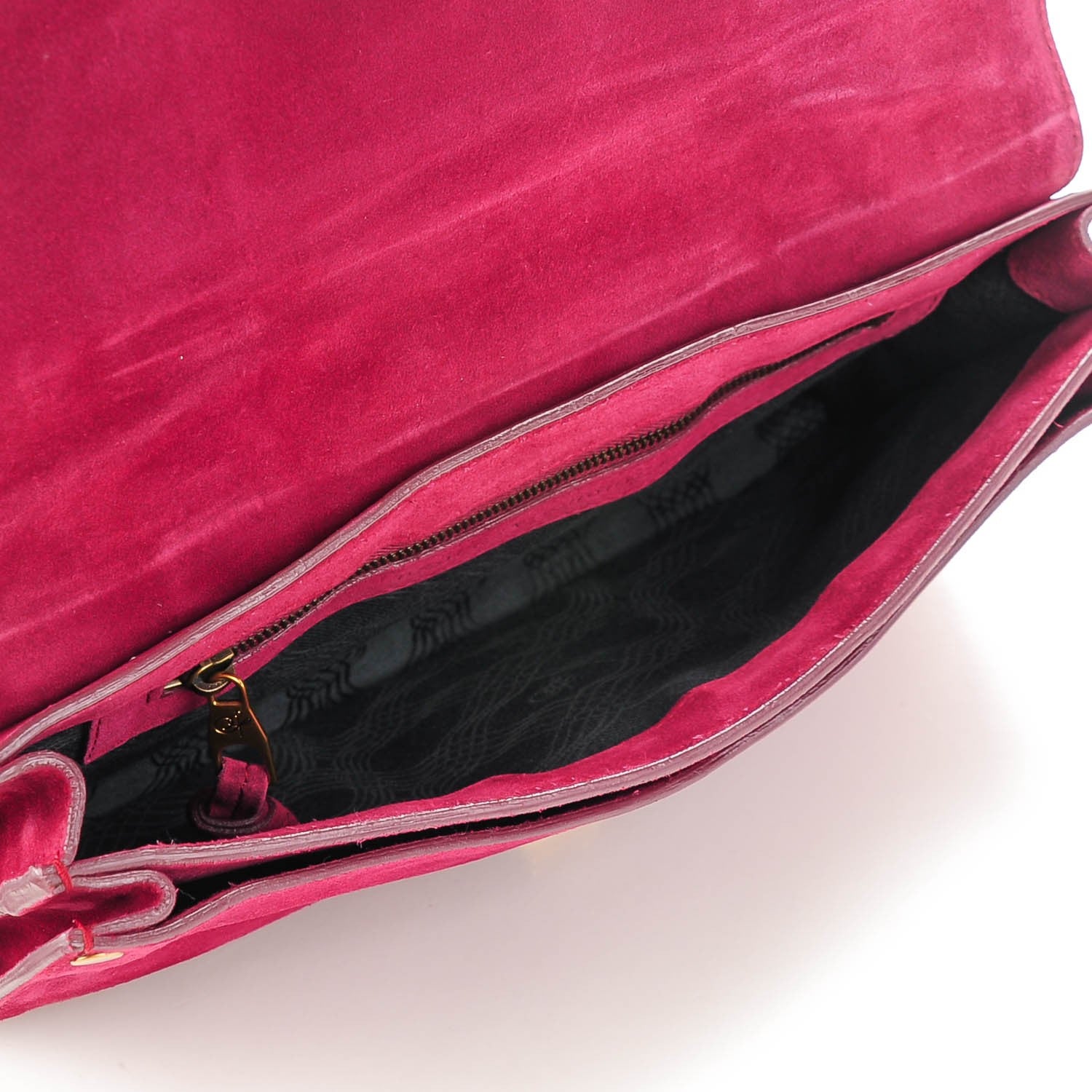 Proenza Schouler Suede PS1 Pochette Clutch Raspberry 6 of 9