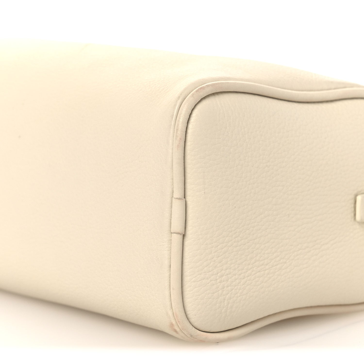 The Row Grained Calfskin 90's Bag Ivory 9 of 13