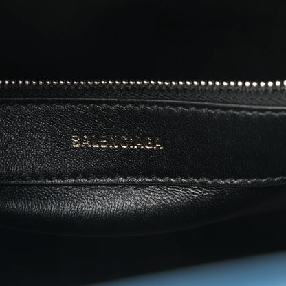 Balenciaga Soft Calfskin Puppy And Kitten S Ville Top Handle Bag Bleu Turquoise 6 of 11