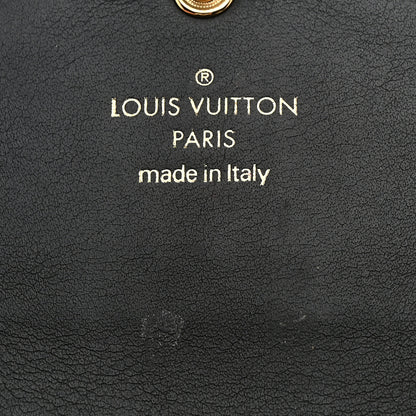 Louis Vuitton Calfskin New Wave Long Wallet Black 6 of 10