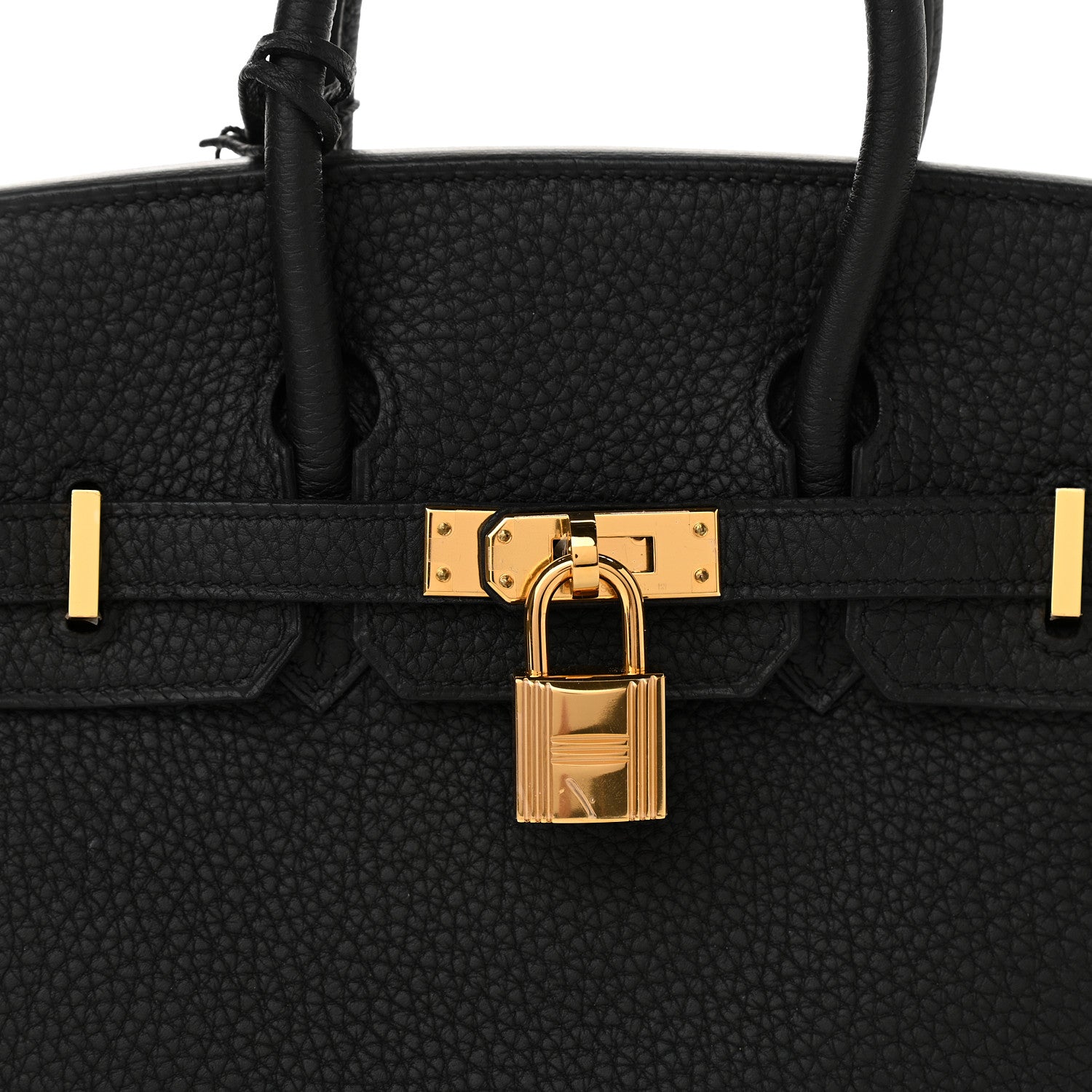 Hermes Togo Birkin 25 Black 7 of 11