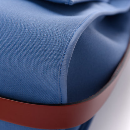 Hermes Toile Vache Hunter Herbag Zip 39 MM Bleu Orage Rouge H 15 of 16