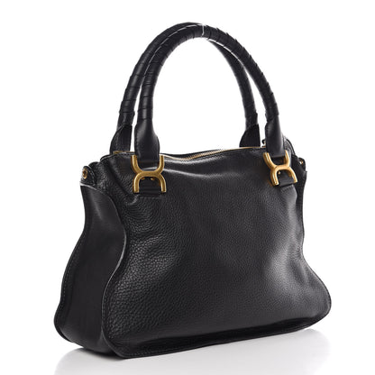 Chloe Calfskin Medium Marcie Satchel Black 3 of 10