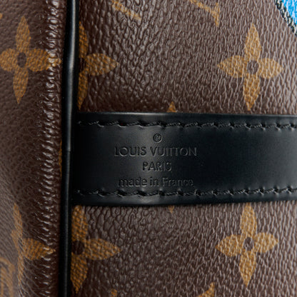 Louis Vuitton Monogram My World Tour Speedy Bandouliere 30 Black 10 of 13