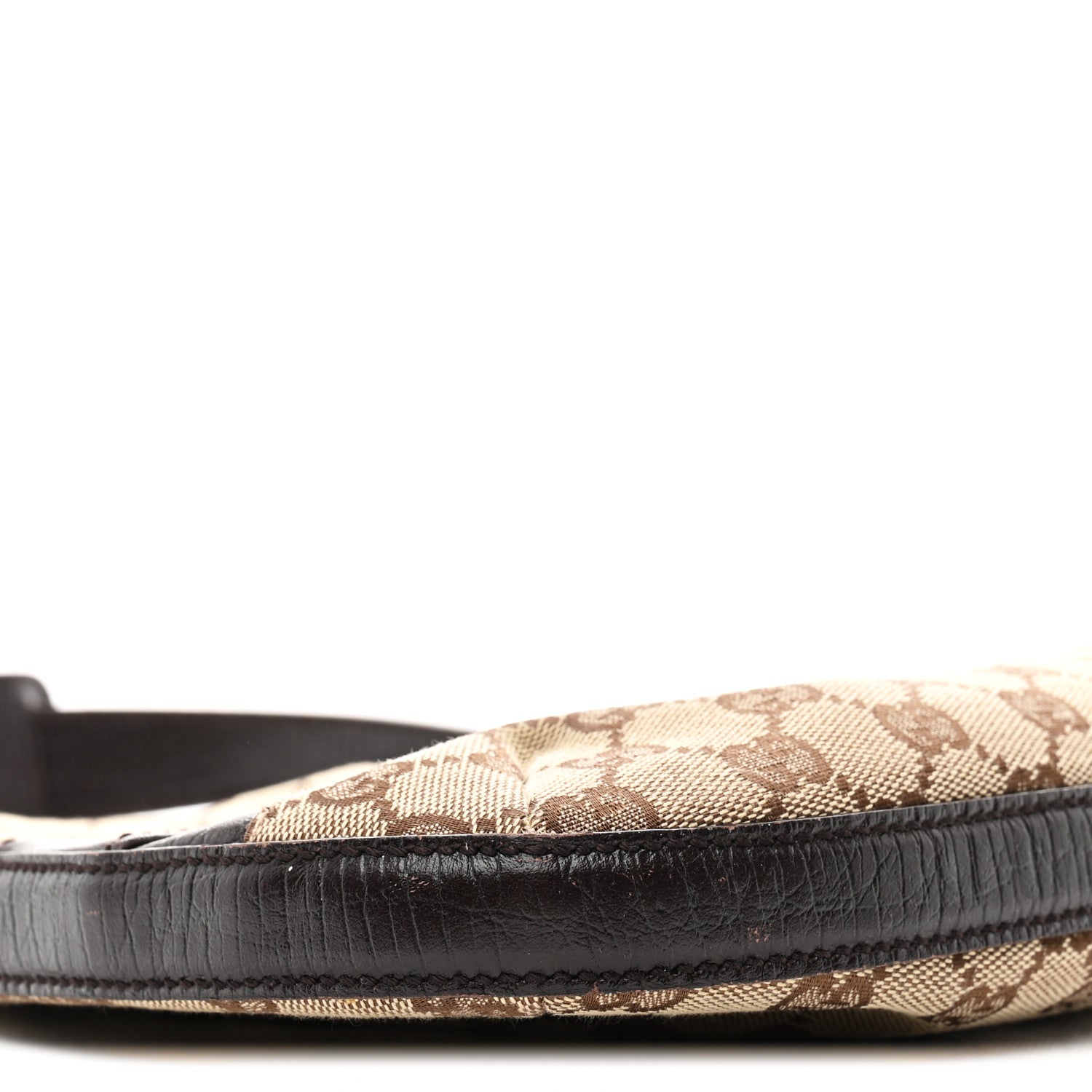 Gucci Monogram Hasler Hobo Dark Brown 8 of 10