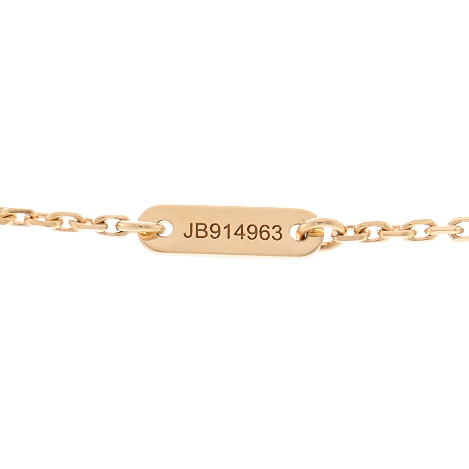 Van Cleef & Arpels 18K Yellow Gold Diamond Mini Frivole Pendant Necklace 5 of 6