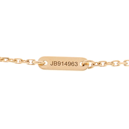 Van Cleef & Arpels 18K Yellow Gold Diamond Mini Frivole Pendant Necklace 5 of 6