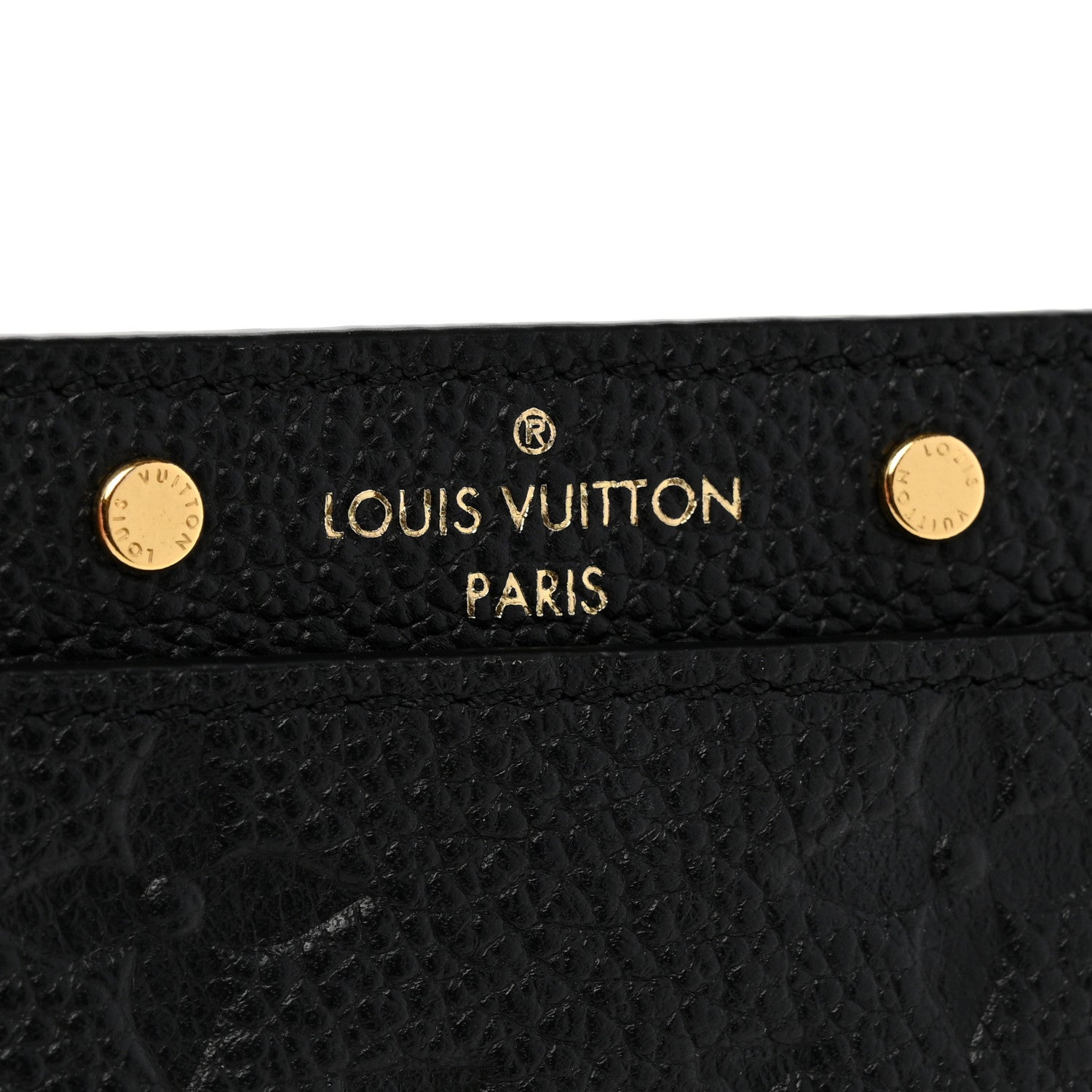 Louis Vuitton Empreinte Card Holder Black 6 of 7