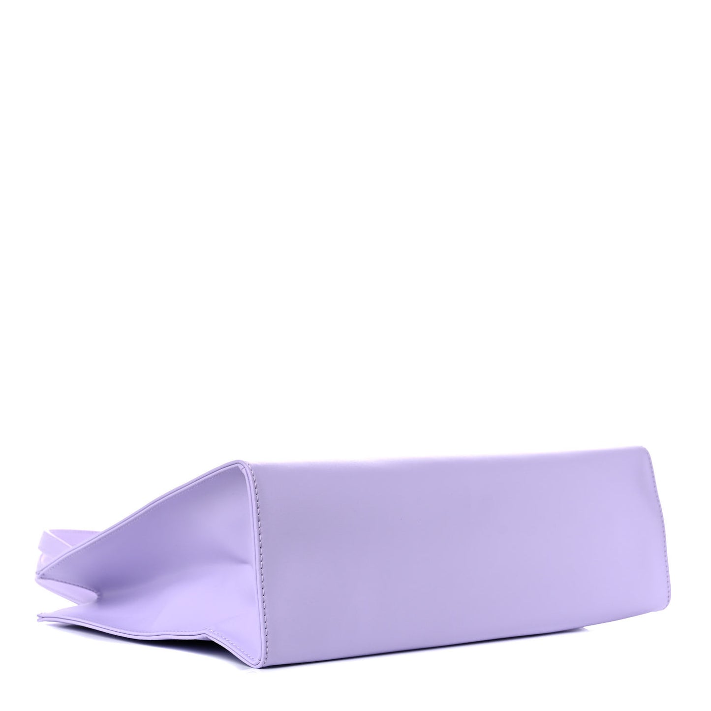 Vegan Leather Medium Shopping Bag Lavender