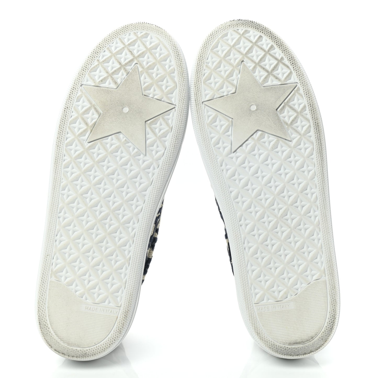 Canvas Oblique Embroidered Womens Solar Slip On Sneakers 39.5 Deep Blue
