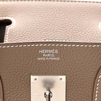 Hermes Togo Birkin 30 Etoupe 6 of 13