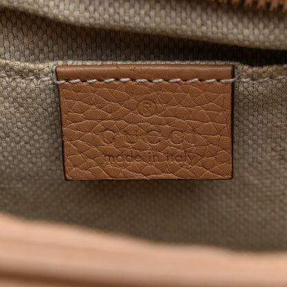 Gucci Pebbled Calfskin Small Soho Disco Bag Camelia 5 of 16