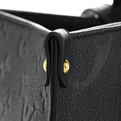 Louis Vuitton Empreinte Monogram Giant Onthego MM Black 14 of 15