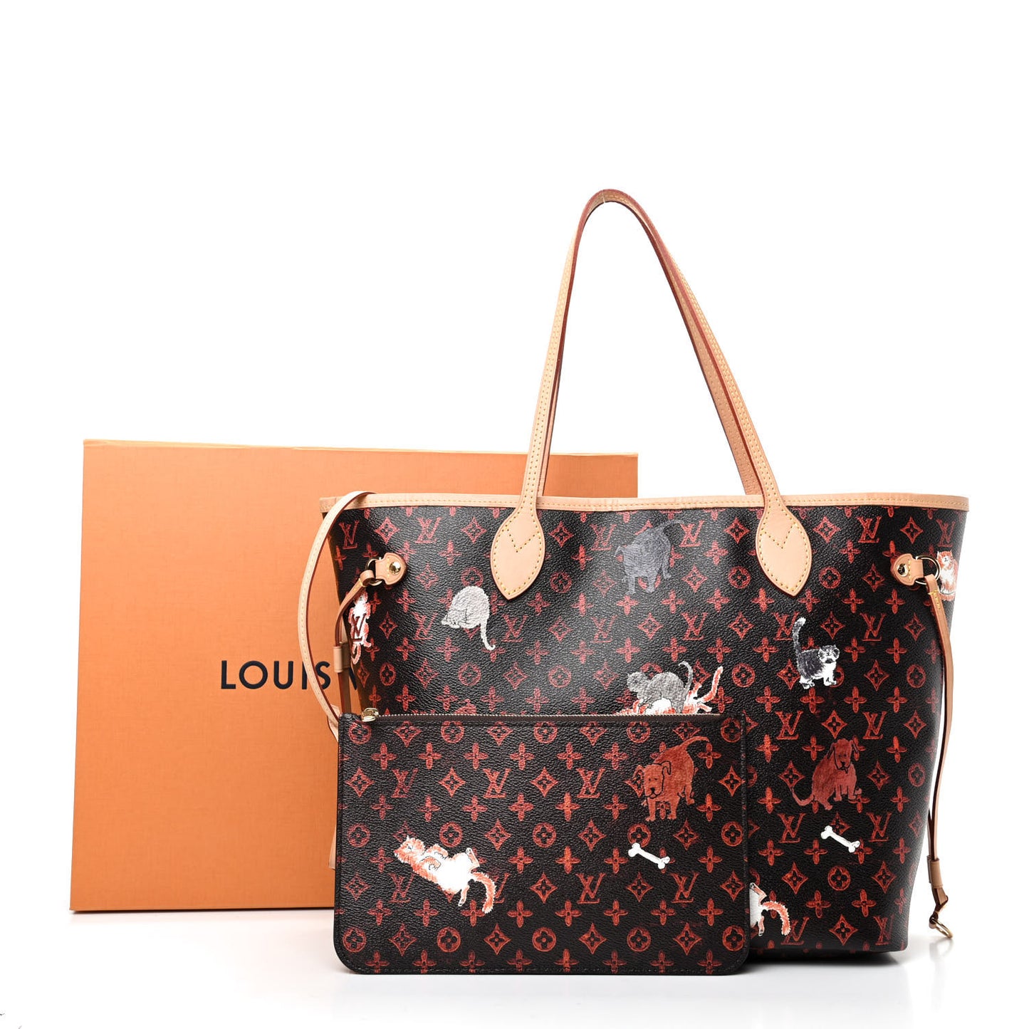 Catogram Neverfull MM Marron