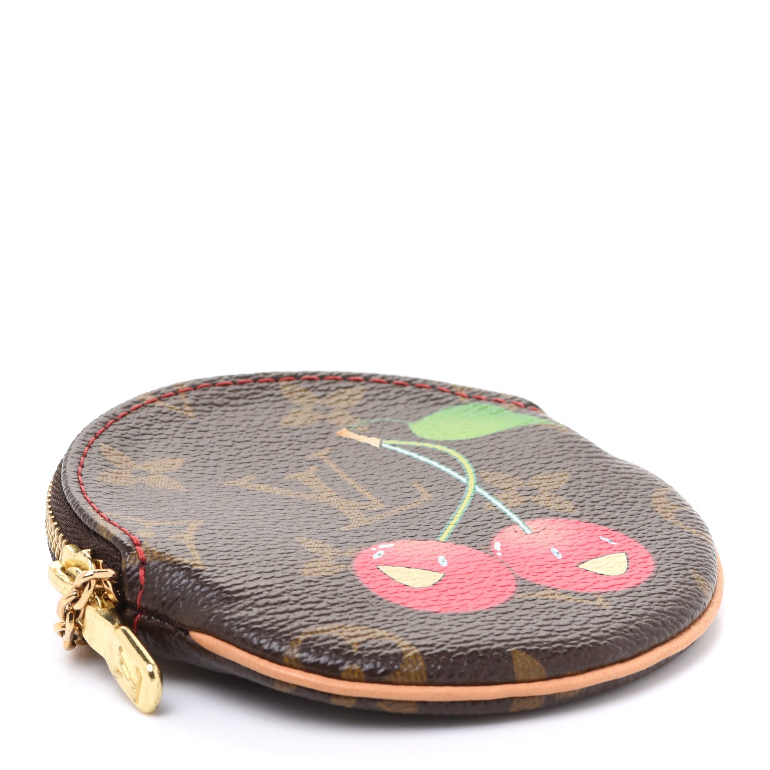 Louis Vuitton Monogram Cerises Round Coin Purse 4 of 7