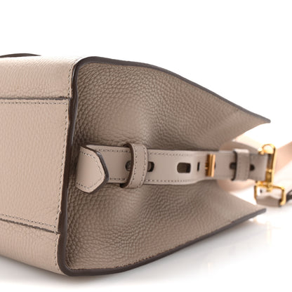 Tom Ford Calfskin T Twist Top Handle Bag Beige 16 of 16