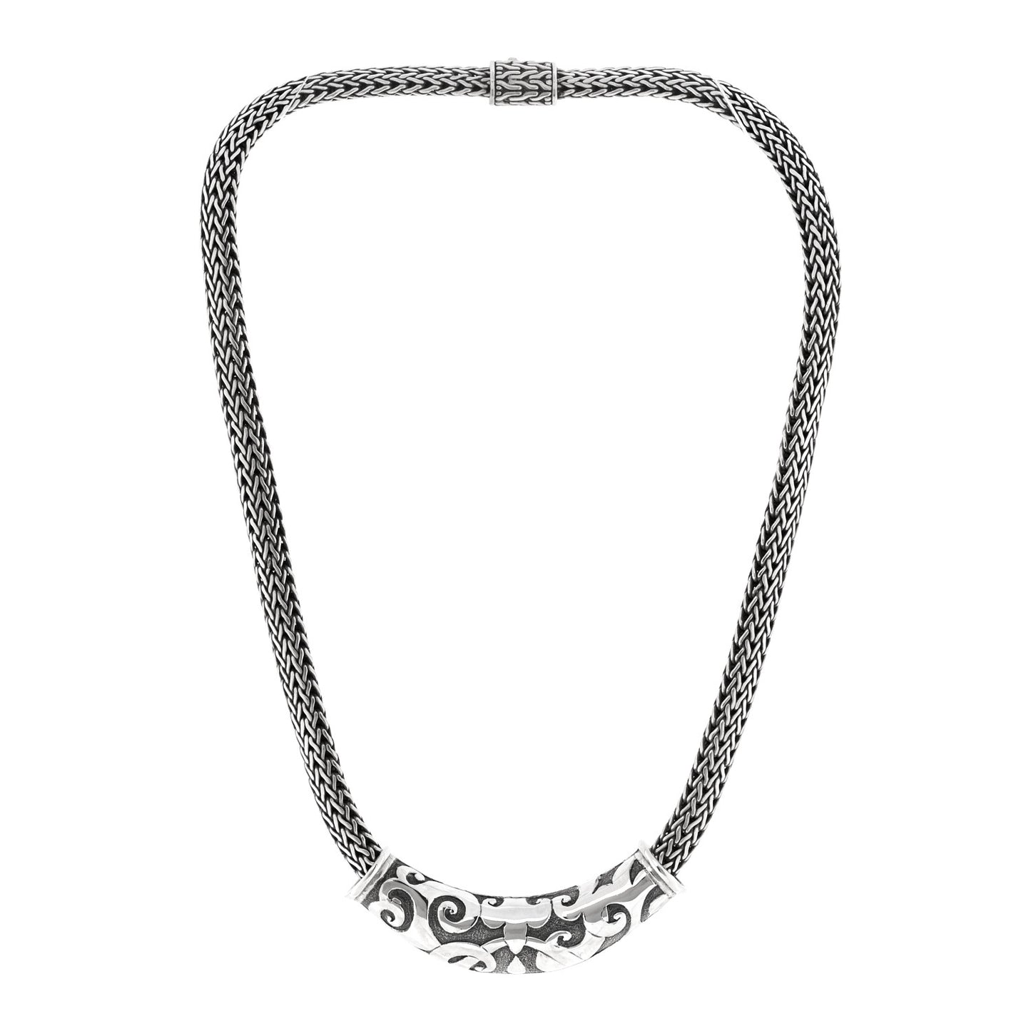 Sterling Silver Slide Pendant Necklace