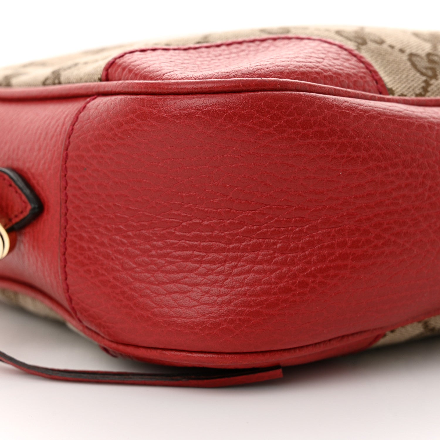 Gucci Monogram Mini Bree Messenger Bag Red 9 of 11
