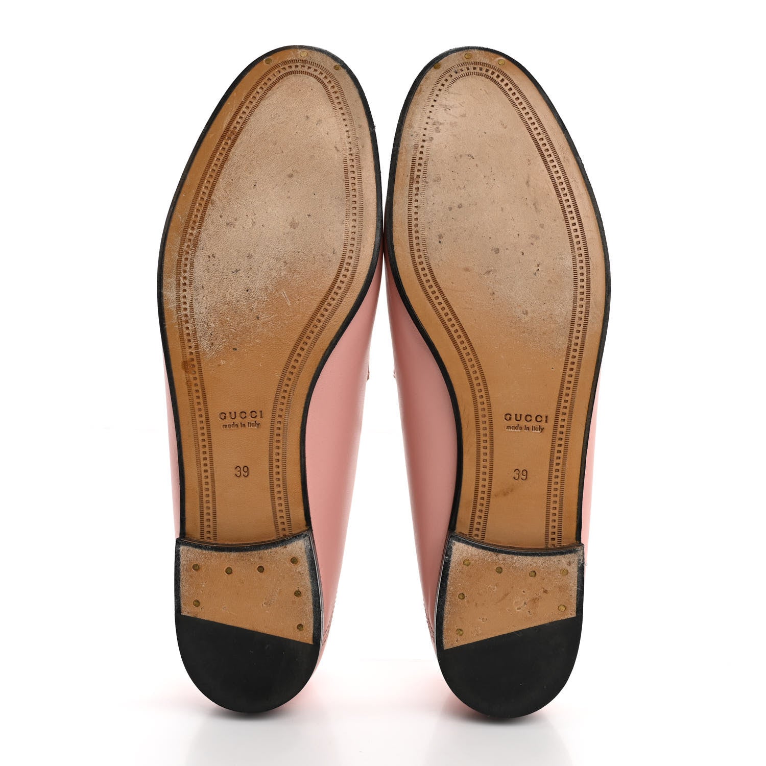 Gucci Lambskin Womens Brixton Horsebit Loafers 39 Perfect Pink 6 of 12