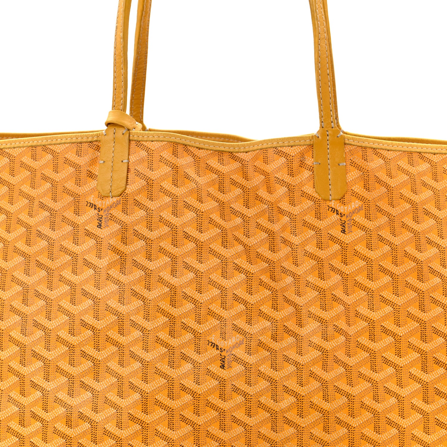 Goyard Goyardine Saint Louis GM Yellow 8 of 13